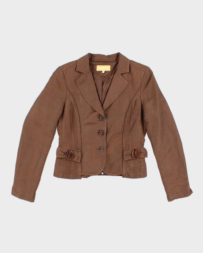 Vintage 90s 00s Crisca Lace-Up Jacket -  M