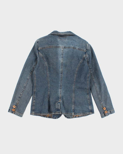 Vintage Y2k 00s Levi's Denim Blazer Jacket -  L