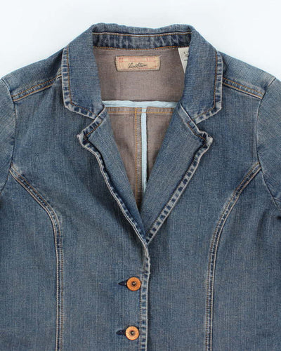 Vintage Y2k 00s Levi's Denim Blazer Jacket -  L