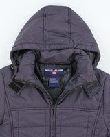 Vintage 2000's Women's Polo Sport Hooded Puffer Jacket - M