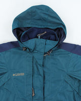 Vintage 90's Women's Columbia Hooded Hiking Anorak Jacket - S