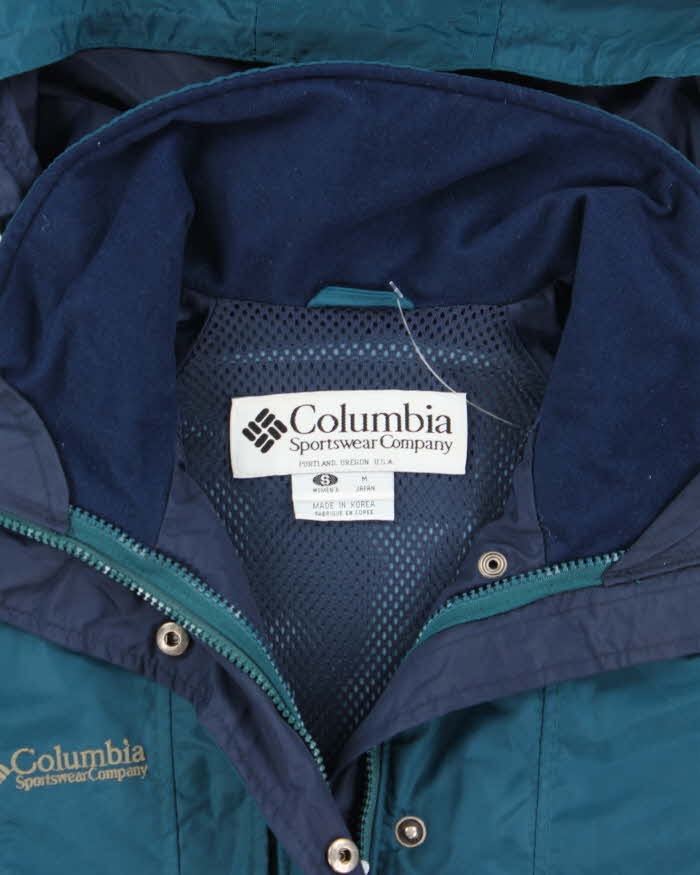 Vintage 90's Women's Columbia Hooded Hiking Anorak Jacket - S