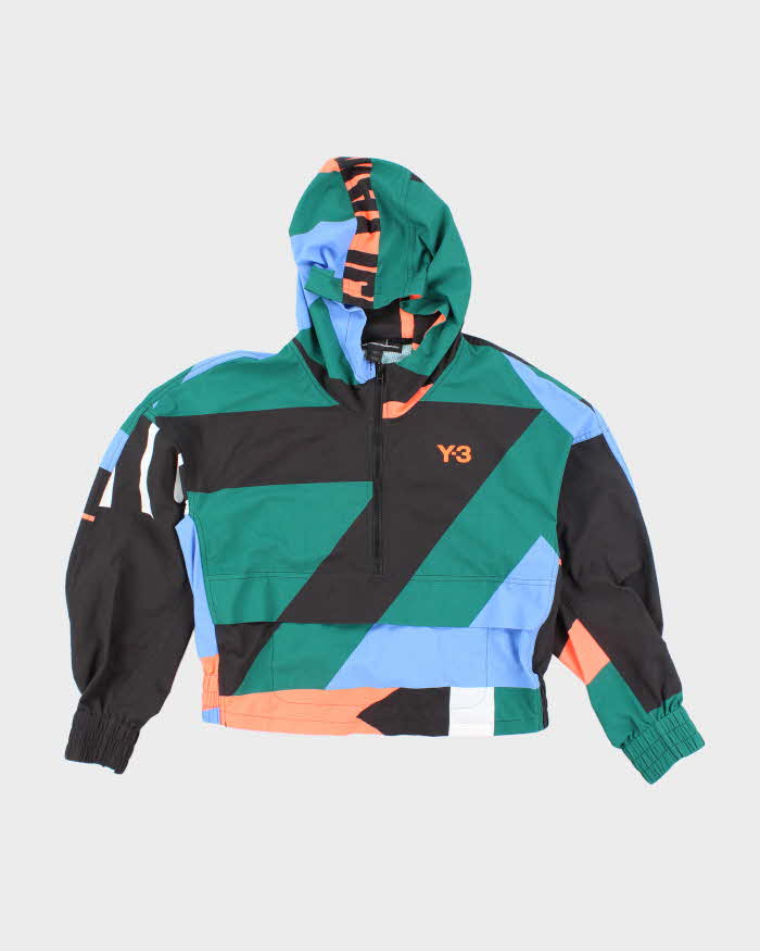 Women's Adidas x Yohji Yamamoto Y3 Cropped Anorak Jacket - S