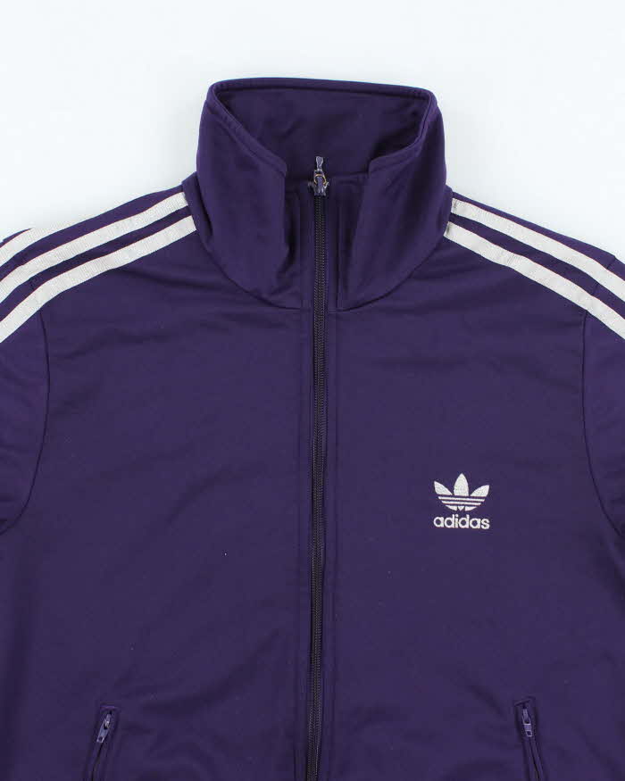 Vintage Y2K Adidas Three Stripe Track Jacket - M