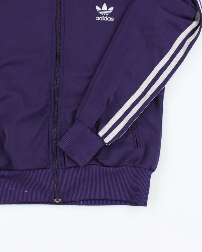 Vintage Y2K Adidas Three Stripe Track Jacket - M