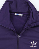 Vintage Y2K Adidas Three Stripe Track Jacket - M