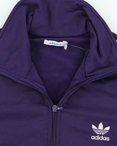 Vintage Y2K Adidas Three Stripe Track Jacket - M