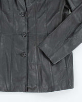 Vintage Worthington Leather Blazer Jacket - L