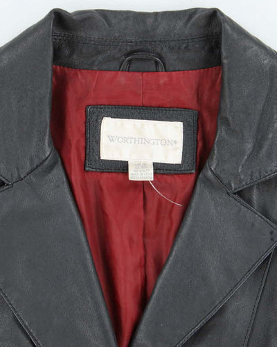 Vintage Worthington Leather Blazer Jacket - L