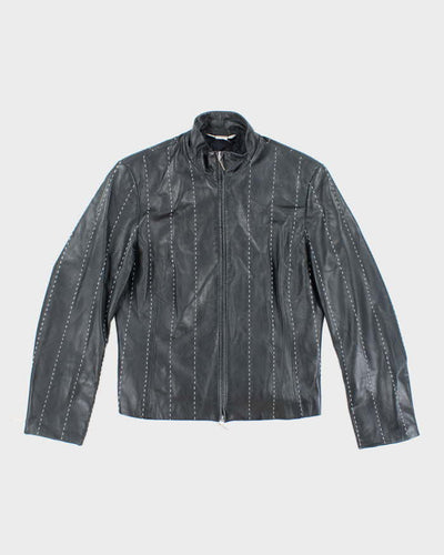 Vintage 90s Peter Nygard Lightweight Leather Jacket - L