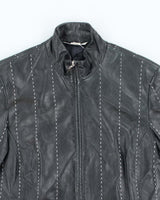 Vintage 90s Peter Nygard Lightweight Leather Jacket - L