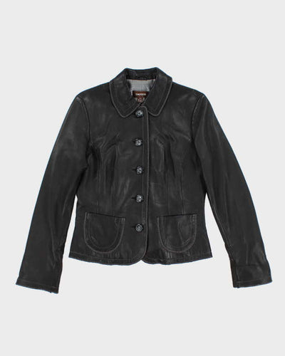 Vintage Danier Button-Up Lightweight Leather Jacket - M