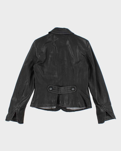 Vintage Danier Button-Up Lightweight Leather Jacket - M