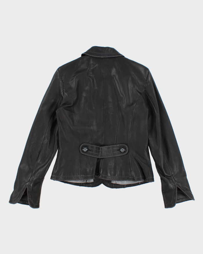 Vintage Danier Button-Up Lightweight Leather Jacket - M