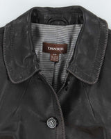Vintage Danier Button-Up Lightweight Leather Jacket - M