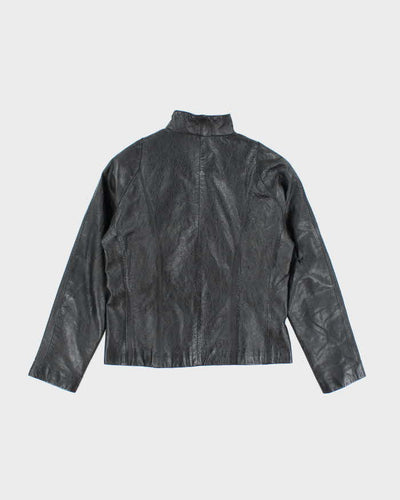 Vintage Y2k 00s Pierre Cardin Leather Jacket - S
