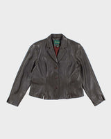 Vintage Danier Brown Leather Jacket - L
