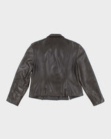 Vintage Danier Brown Leather Jacket - L