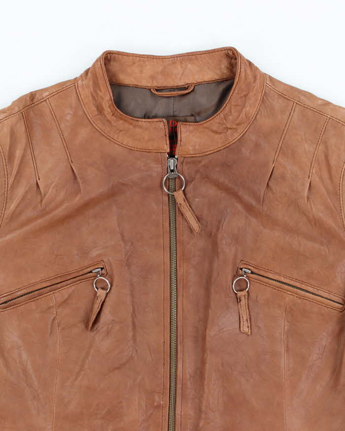 Vintage Y2k 00s Danier Lightweight Leather Jacket - XL
