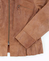 Vintage Y2k 00s Danier Lightweight Leather Jacket - XL