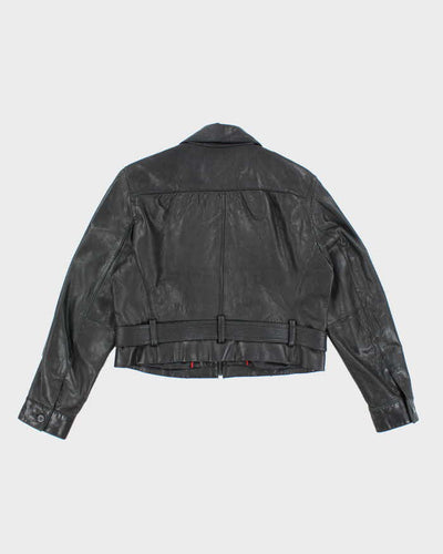 Vintage 90s Anne Klein Leather Jacket - L