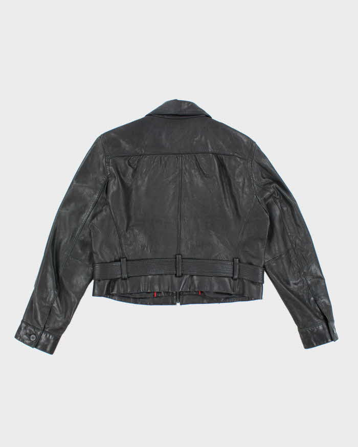 Vintage 90s Anne Klein Leather Jacket - L