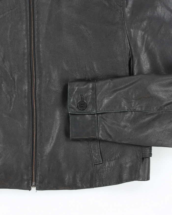 Vintage 90s Anne Klein Leather Jacket - L