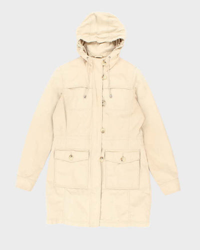 Vintage Eddie Bauer Beige Hooded Jacket - XS