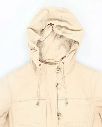 Vintage Eddie Bauer Beige Hooded Jacket - XS