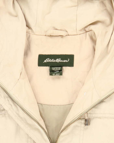 Vintage Eddie Bauer Beige Hooded Jacket - XS