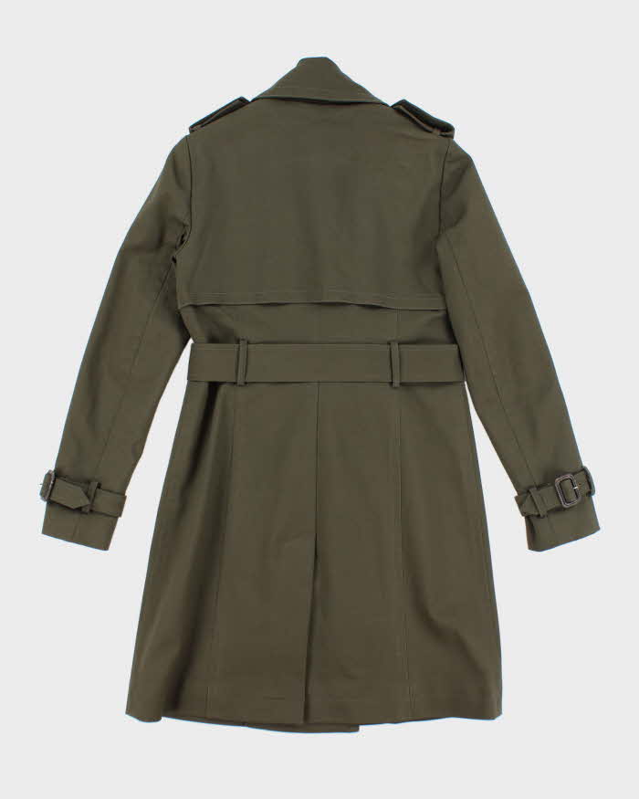 Vintage Club Monaco Khaki Trench Coat - XS