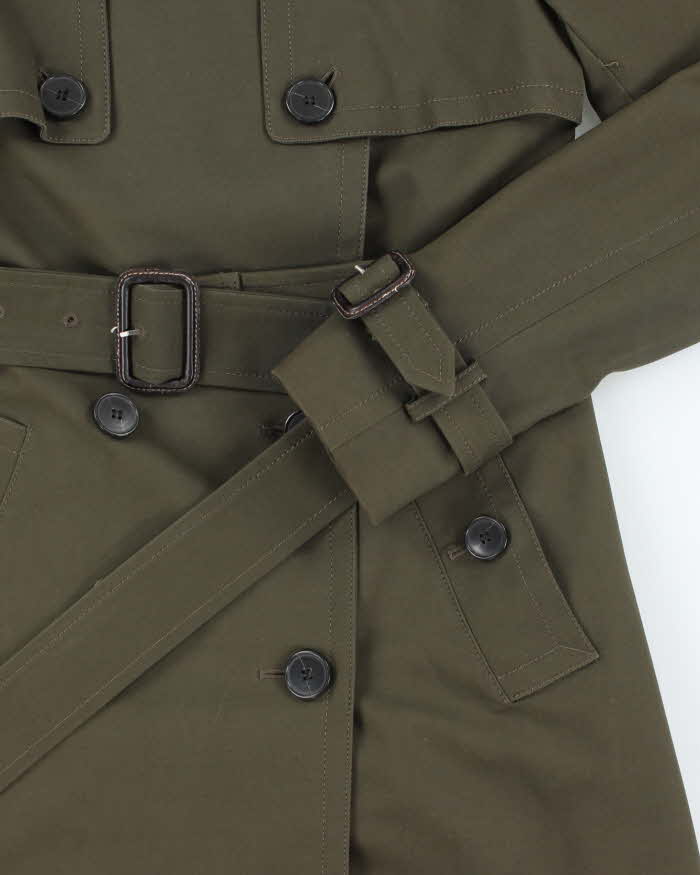 Vintage Club Monaco Khaki Trench Coat - XS
