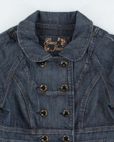 Vintage Y2k 00s Guess Jeans Short Sleeve Denim Jacket - S