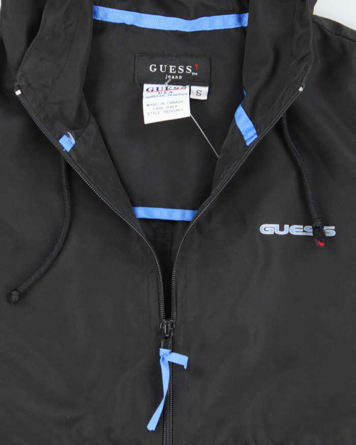 Vintage Y2k 00s Guess Sleeveless Waterproof Jacket - S