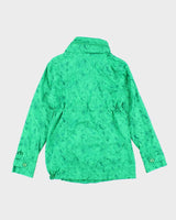 Vintage 90's Women's Orb Patterned Ski Jacket - S