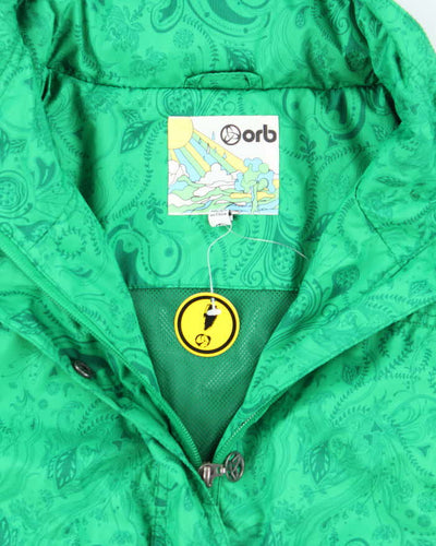 Vintage 90's Women's Orb Patterned Ski Jacket - S