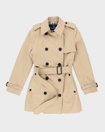 Vintage Aquascutum Short Trench Coat - XS