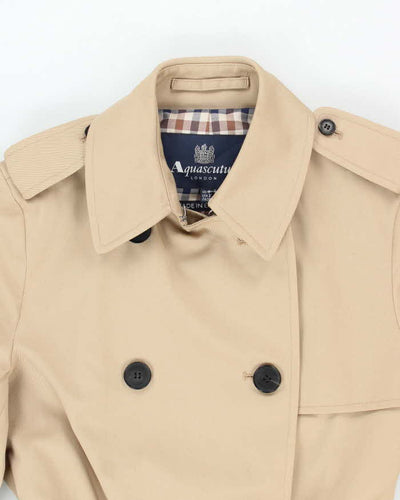 Vintage Aquascutum Short Trench Coat - XS