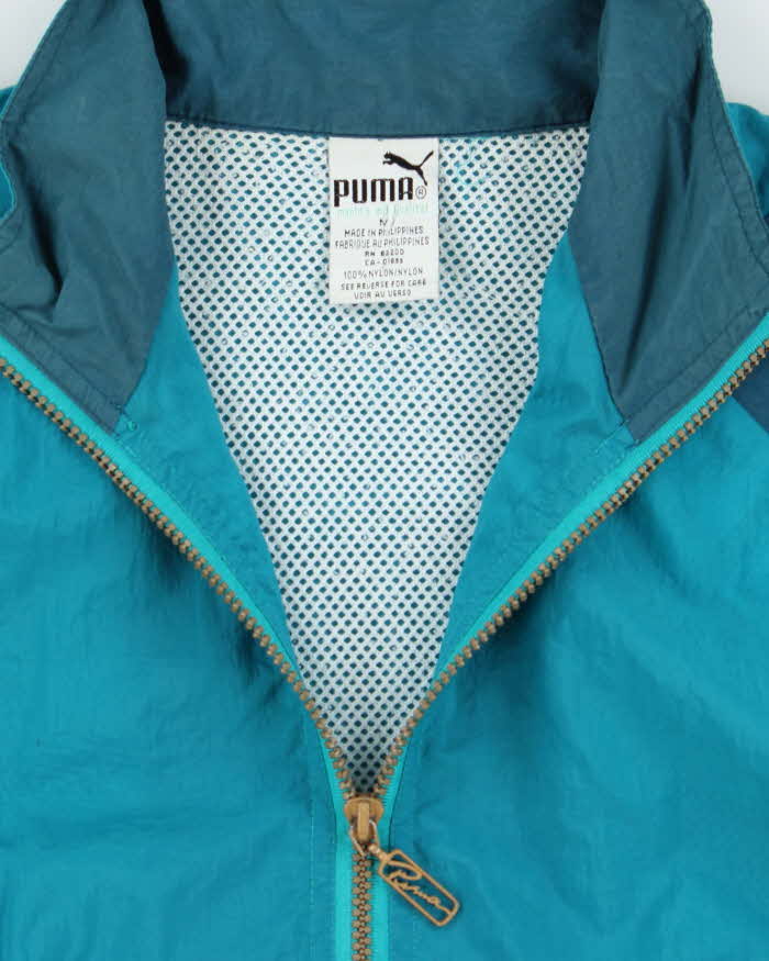 Vintage 2000's Puma Lightweight Shell Windbreaker Jacket - M