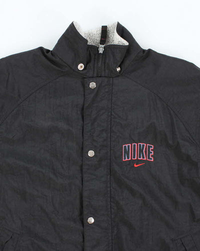 Vintage Nike Waterproof Shearling Lined Jacket  - L