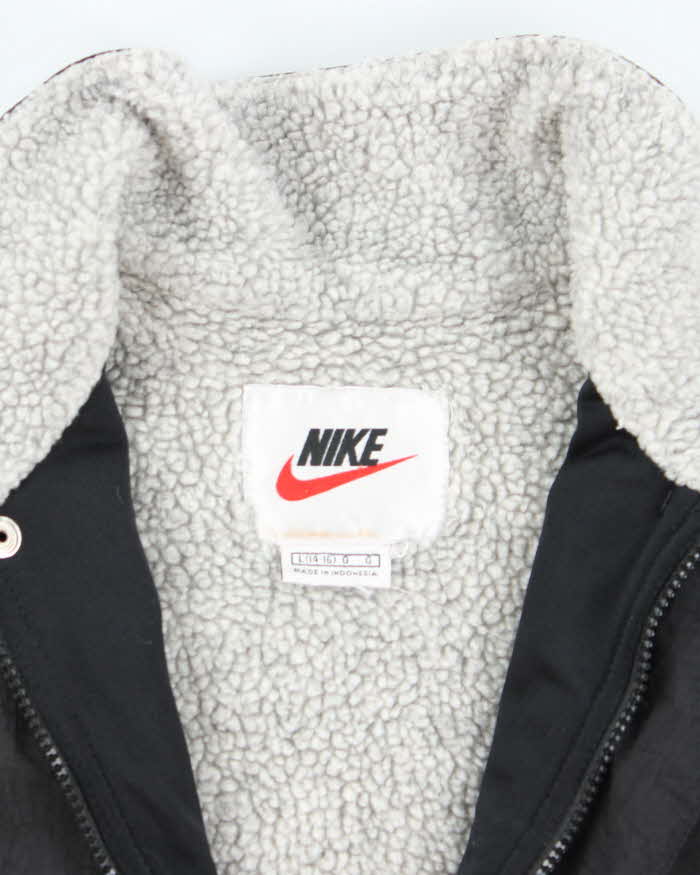Vintage Nike Waterproof Shearling Lined Jacket  - L