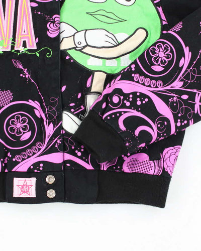 Vintage Y2K The Green M&M Embroidered Racing Jacket - S