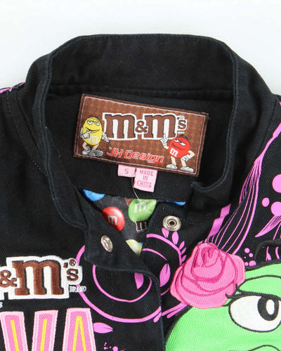 Vintage Y2K The Green M&M Embroidered Racing Jacket - S