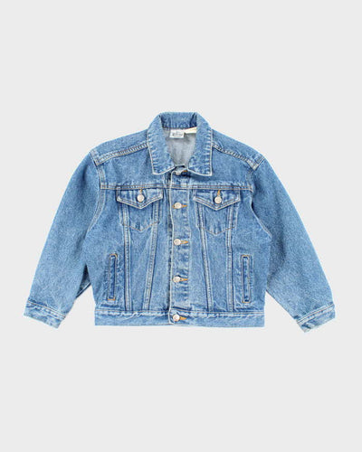 Vintage Y2K Women's Disney Embroidered Denim Jacket - S