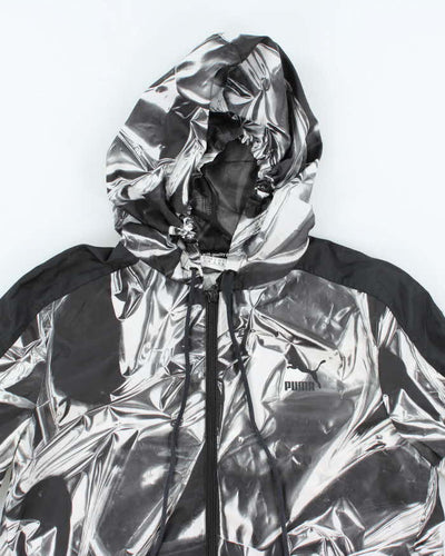 Vintage Y2K Puma Marbled Pattered Lightweight Anorak - XS