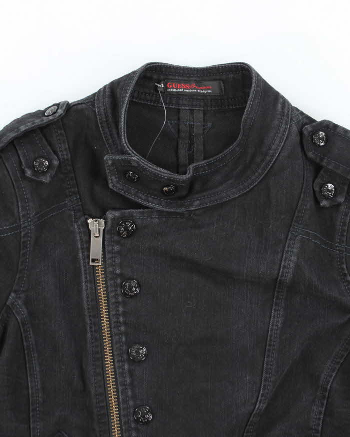 Vintage Y2k 00s Guess Black Jacket - S