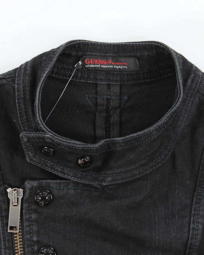 Vintage Y2k 00s Guess Black Jacket - S