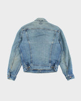 Vintage 80s Lee Button Up Denim Jacket - L