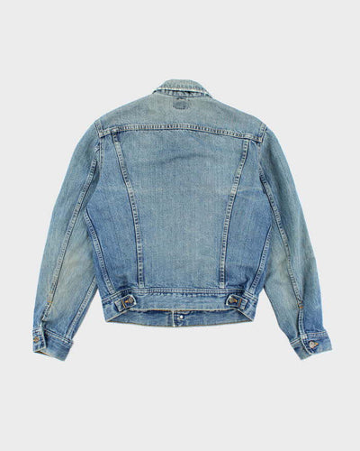 Vintage 80s Lee Button Up Denim Jacket - L