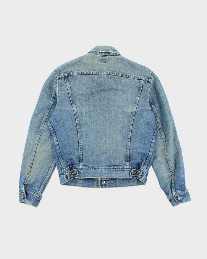 Vintage 80s Lee Button Up Denim Jacket - L
